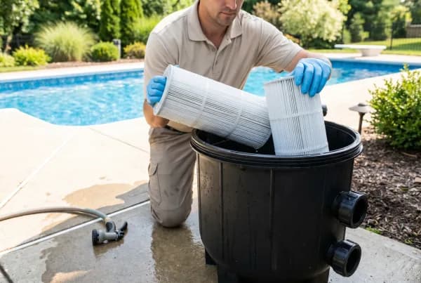 Pool Filter Cleaning