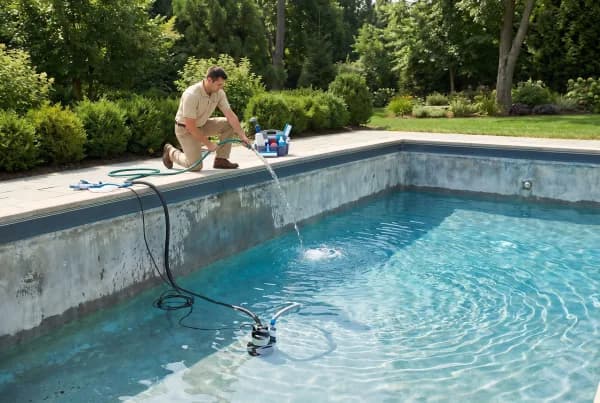 Pool Drain & Restart